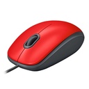 Mouse Logitech M110 Silent USB 1000 DPI Clique Silencioso - Vermelho