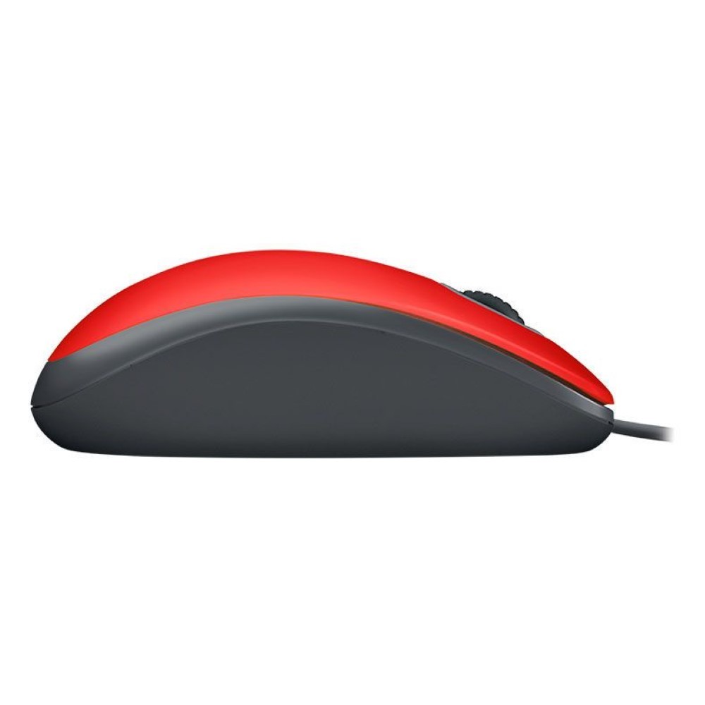 Mouse Logitech M110 Silent USB 1000 DPI Clique Silencioso - Vermelho