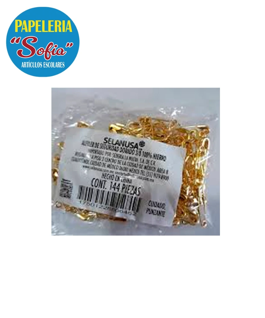 Seguritos Dorados Bolsa