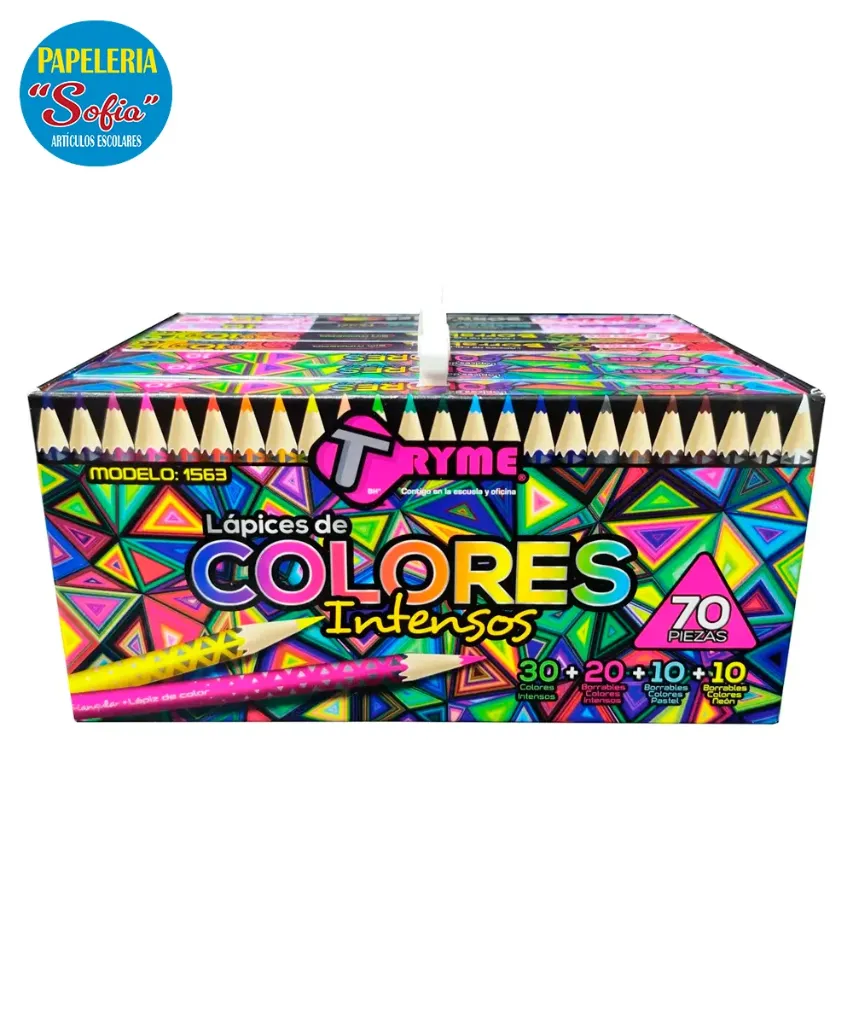 Colores Intensos 70pz