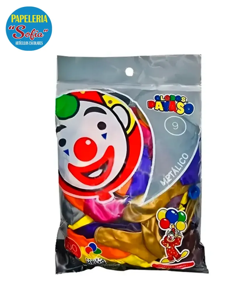 Globos No° 9 Metalico