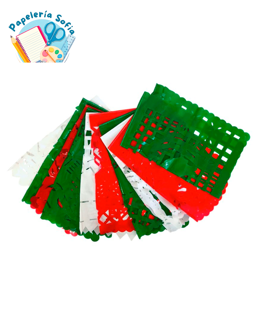 Papel Picado TRICOLOR