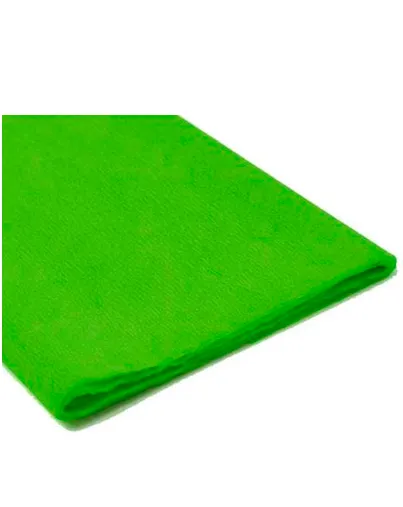 Crepe Verde Limon 1pliego 50cm X 2m