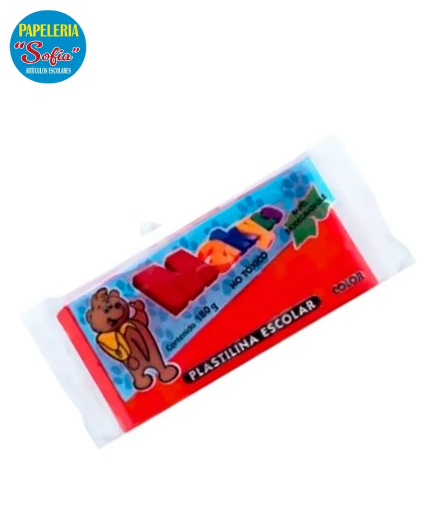 Plastilina Barra ROJO