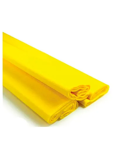 Crepe Amarillo 1pliego 50cm X 2m