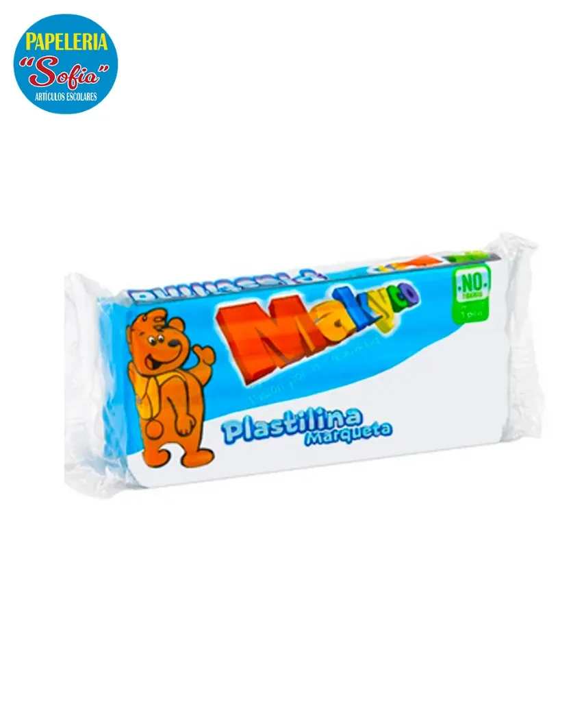 Plastilina Barra Blanca