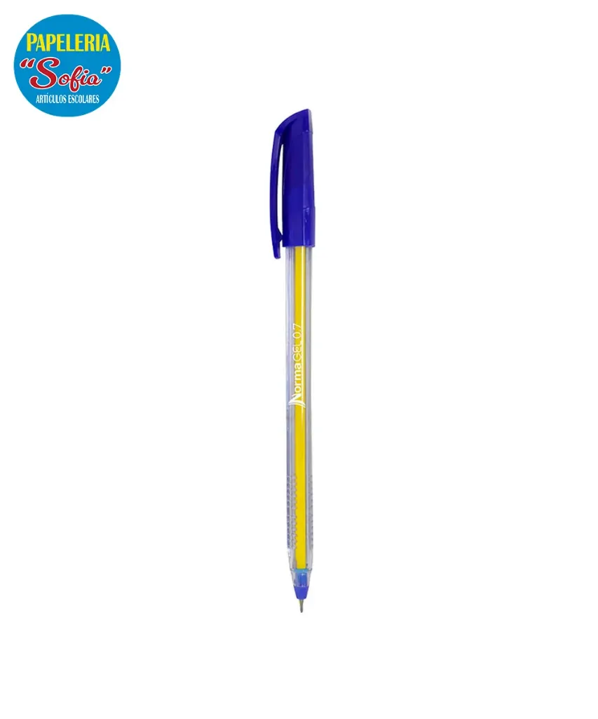 Pluma Gel Azul