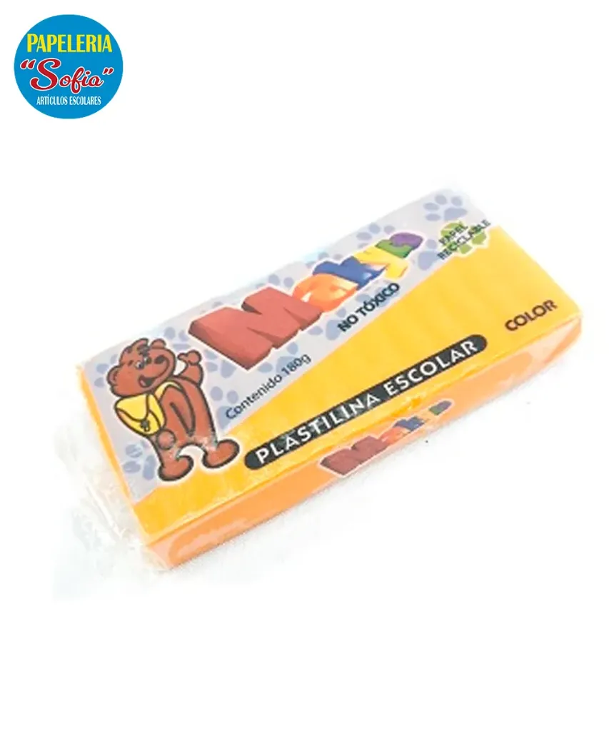 Plastilina Barra AMARILLO