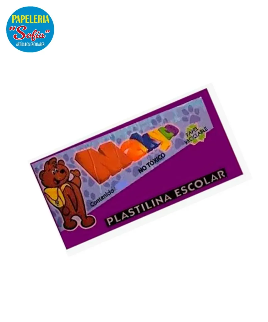 Plastilina Barra Morado
