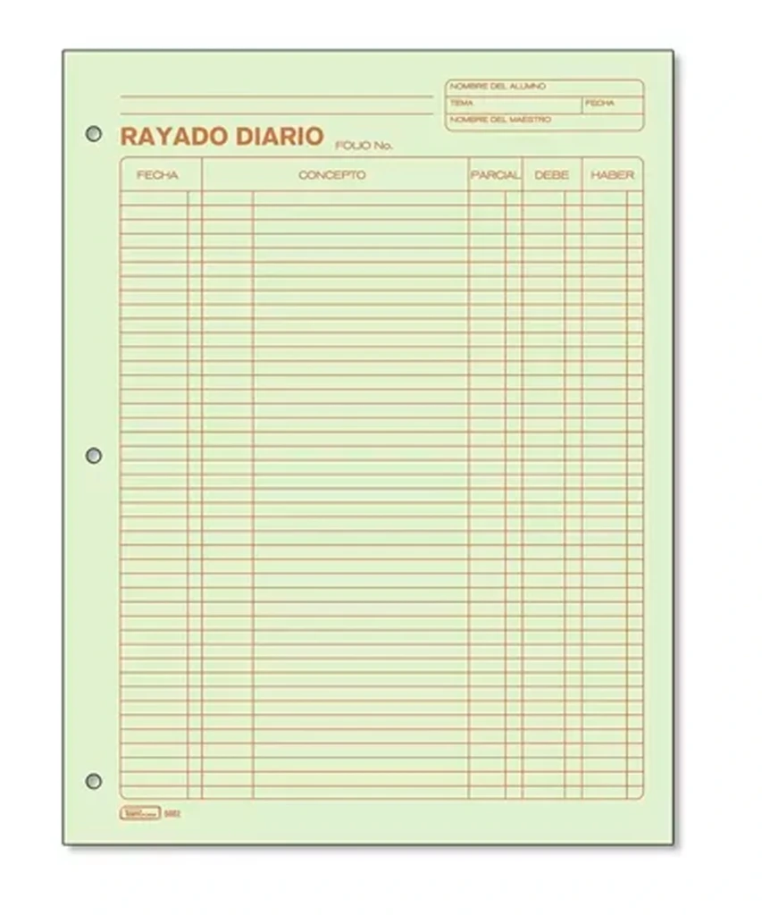 Block Rayado Diario