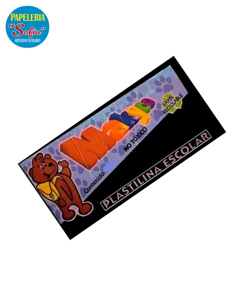 Plastilina Barra Negro