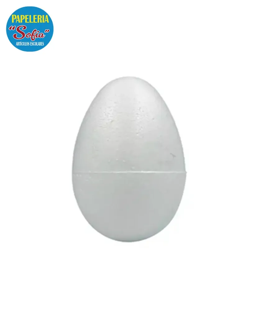 Huevo Unicel Mediano 10cm