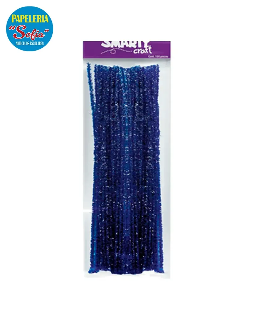 Limpiapipas Azul metalico