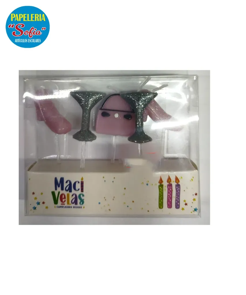 Vela Copas Y Zapatilla