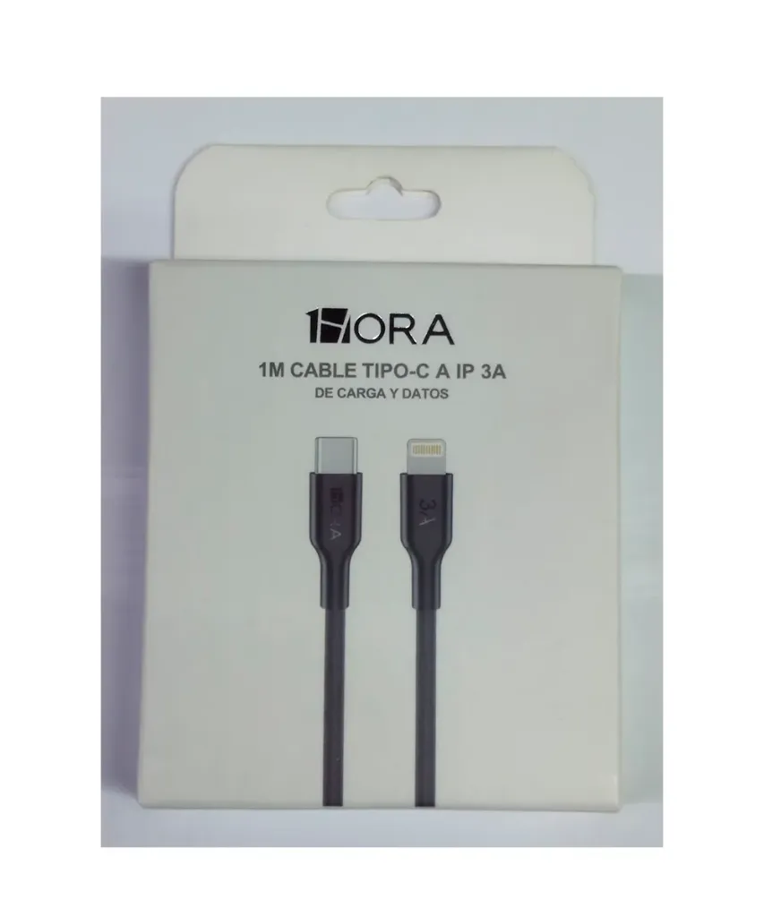 Cable C a Lighting 1m 1hora