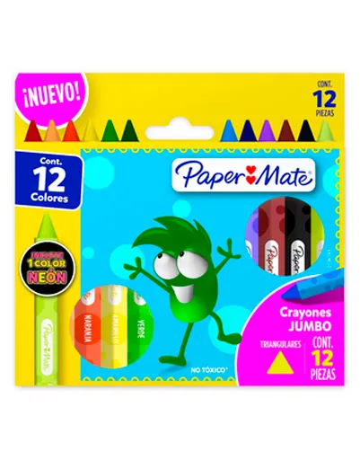 Crayones Paper Jumbo 12