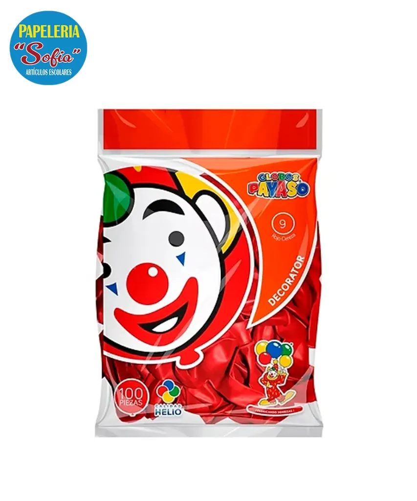 Globo #9 ROJO