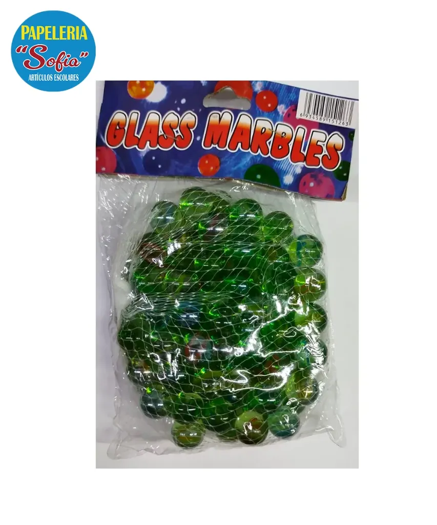 Canica paquete chica 100pz