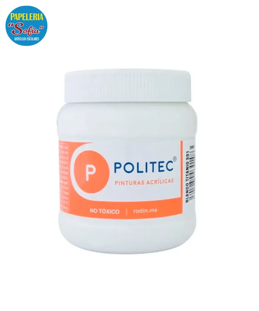 Politec 250ml Blanco Titanio