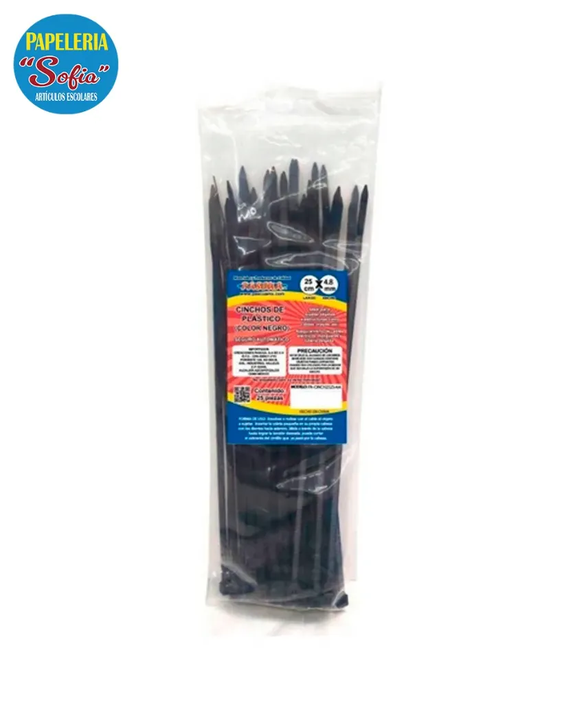 Cincho Negro 25pz