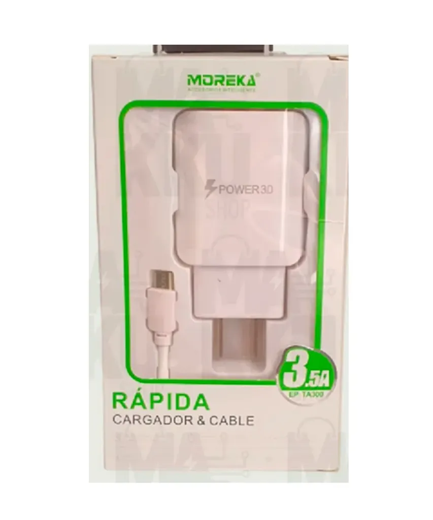 Cargador V8 Moreka
