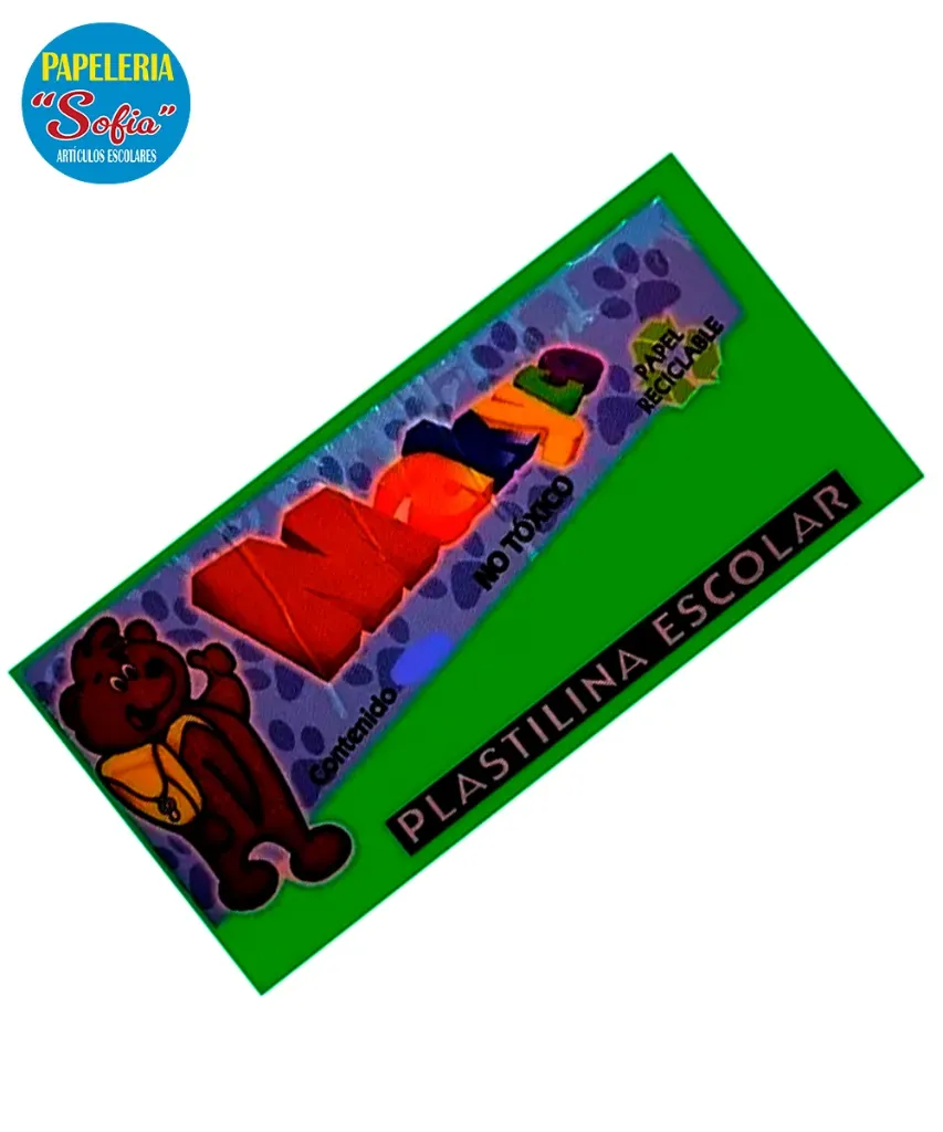 Plastilina Barra Verde bandera