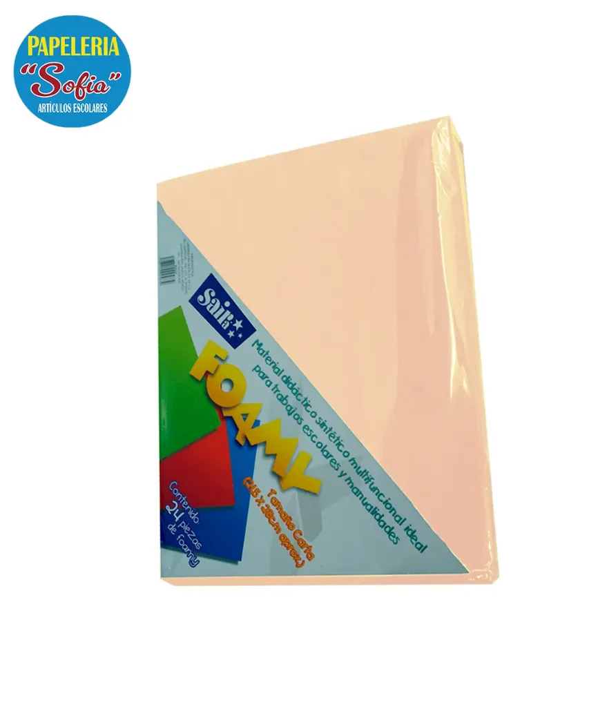 Foamy Carta Carne 1pz
