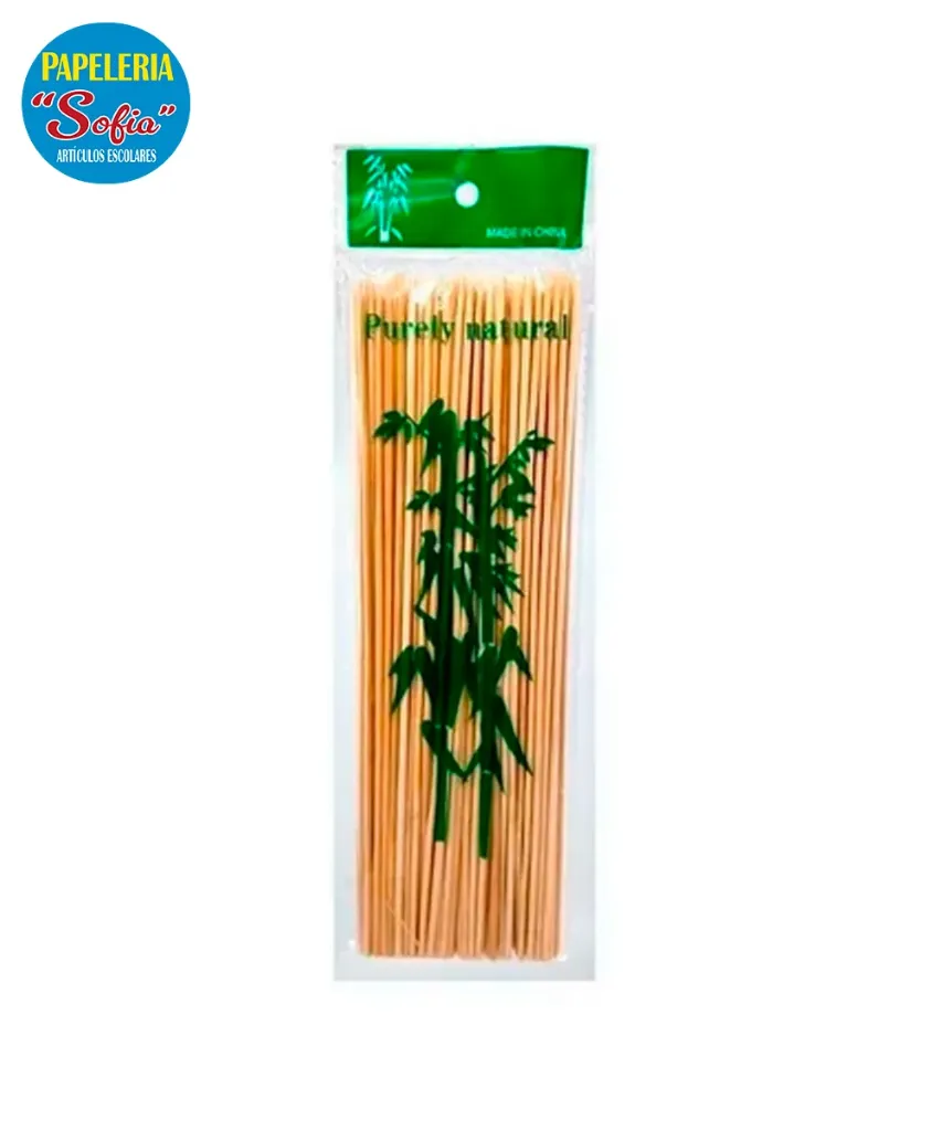 Palito de Brocheta Chico 20cm