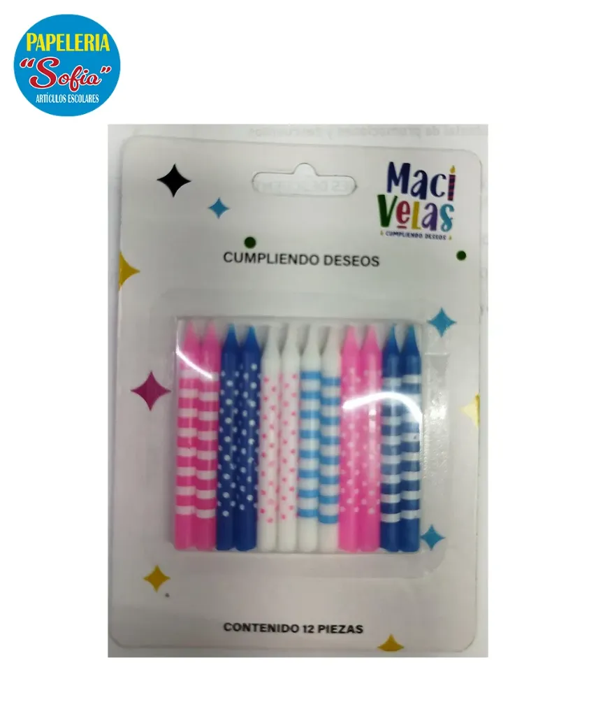 Velas 12pz