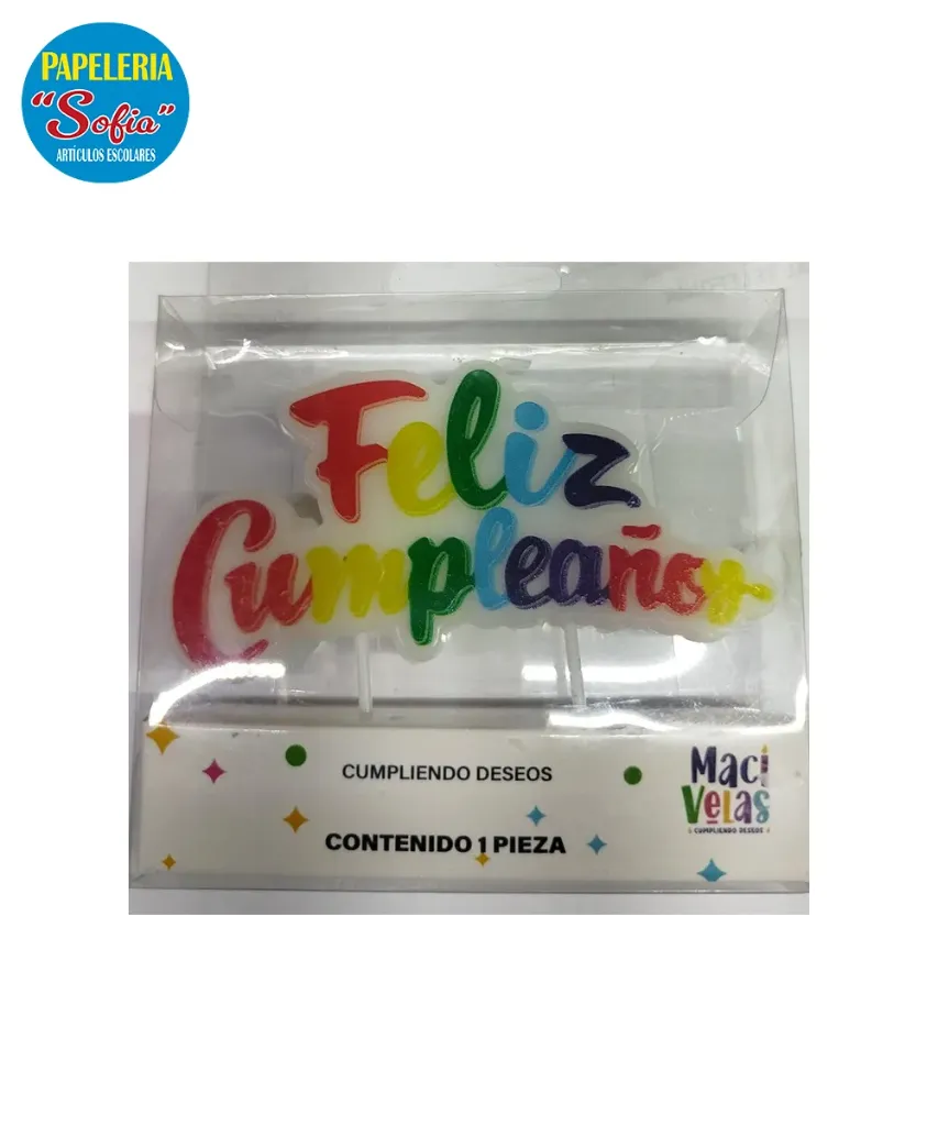 Vela Feliz Cumpleaños