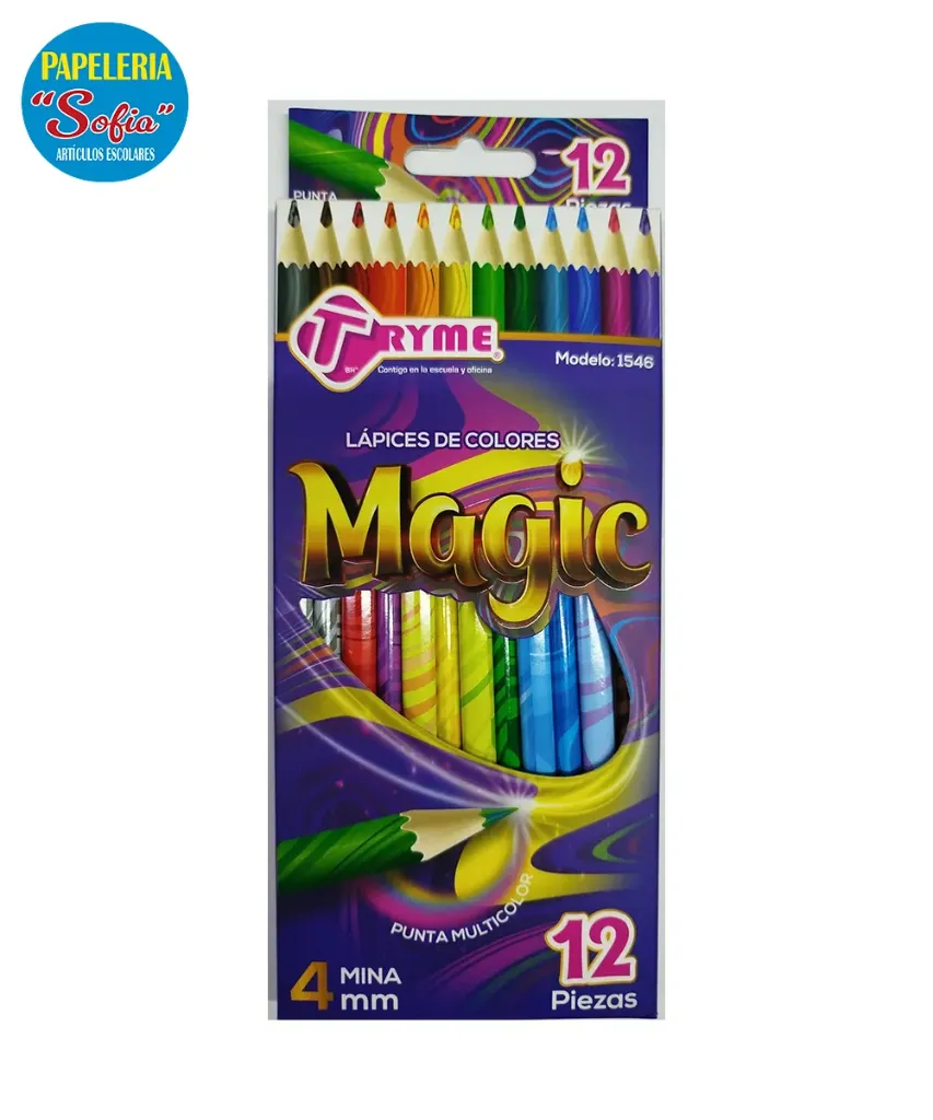 Colores Magic 12pz 4mm