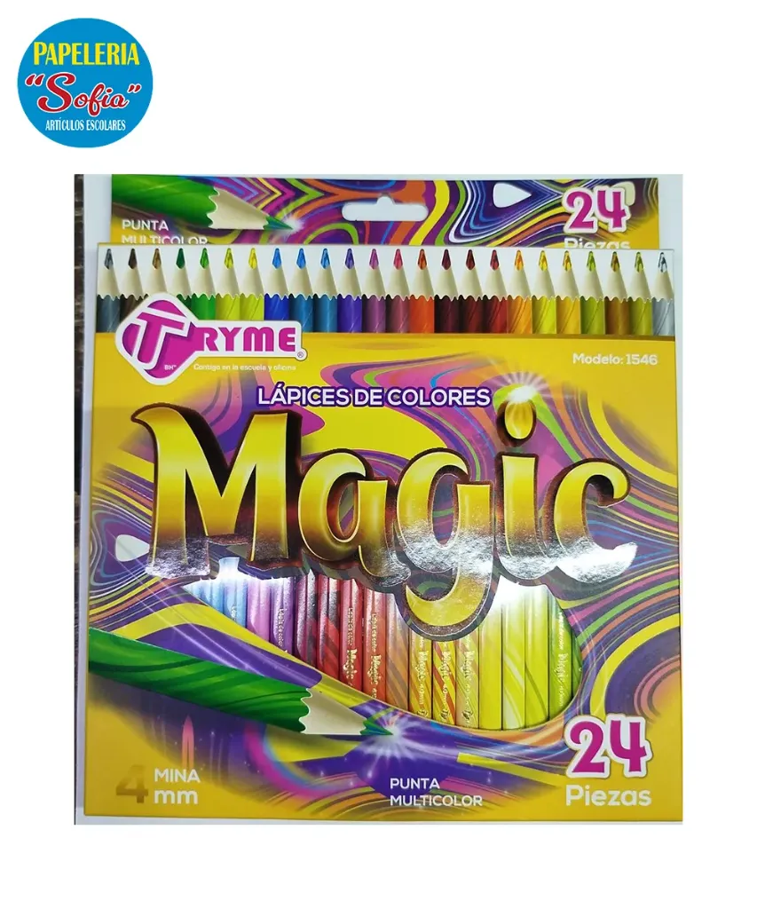 Colores Magic 24pz 4mm