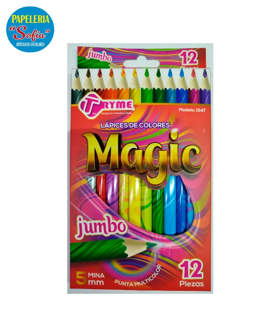 Colores Magic 12pz 5mm