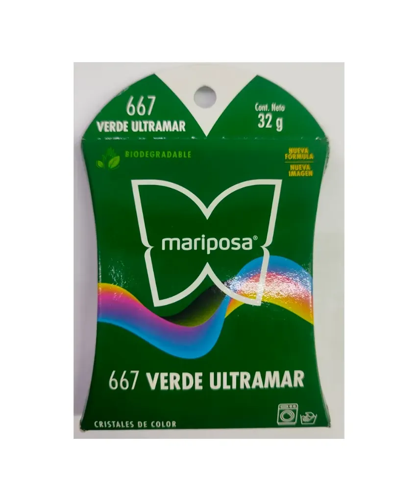 Colorante Mariposa Verde