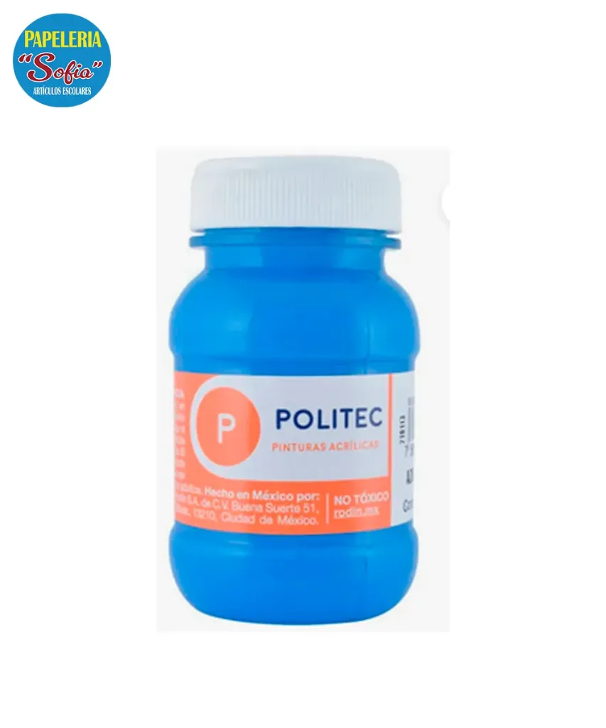 Politec 100ml Azul Celeste