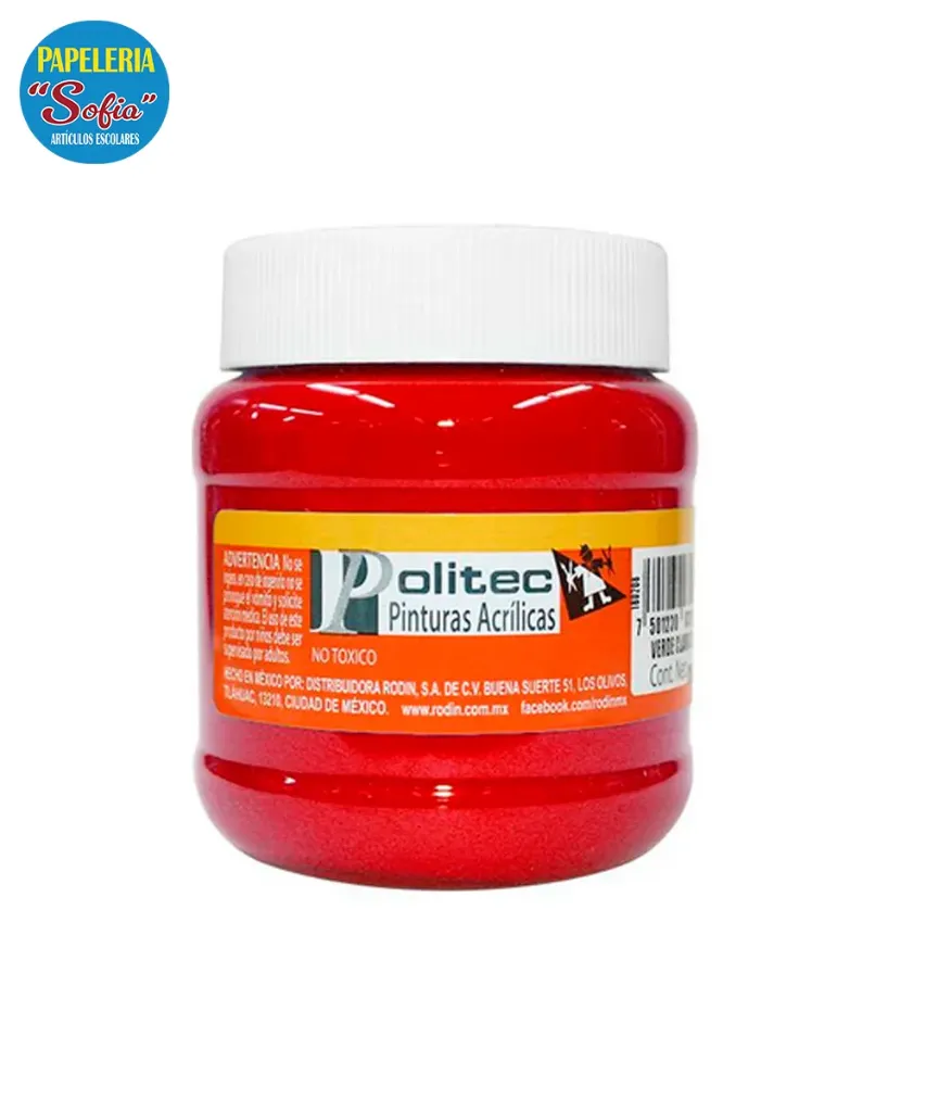 Politec 250ml Rojo