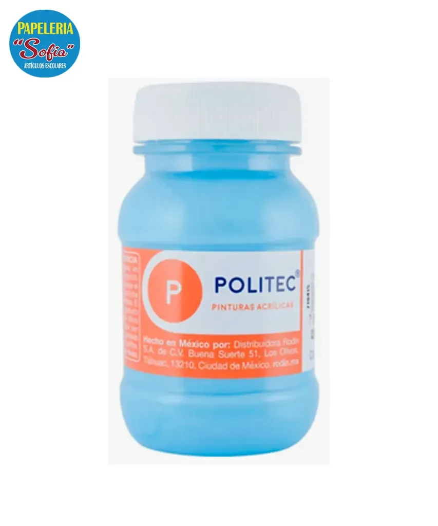 Politec 100ml Azul Pastel