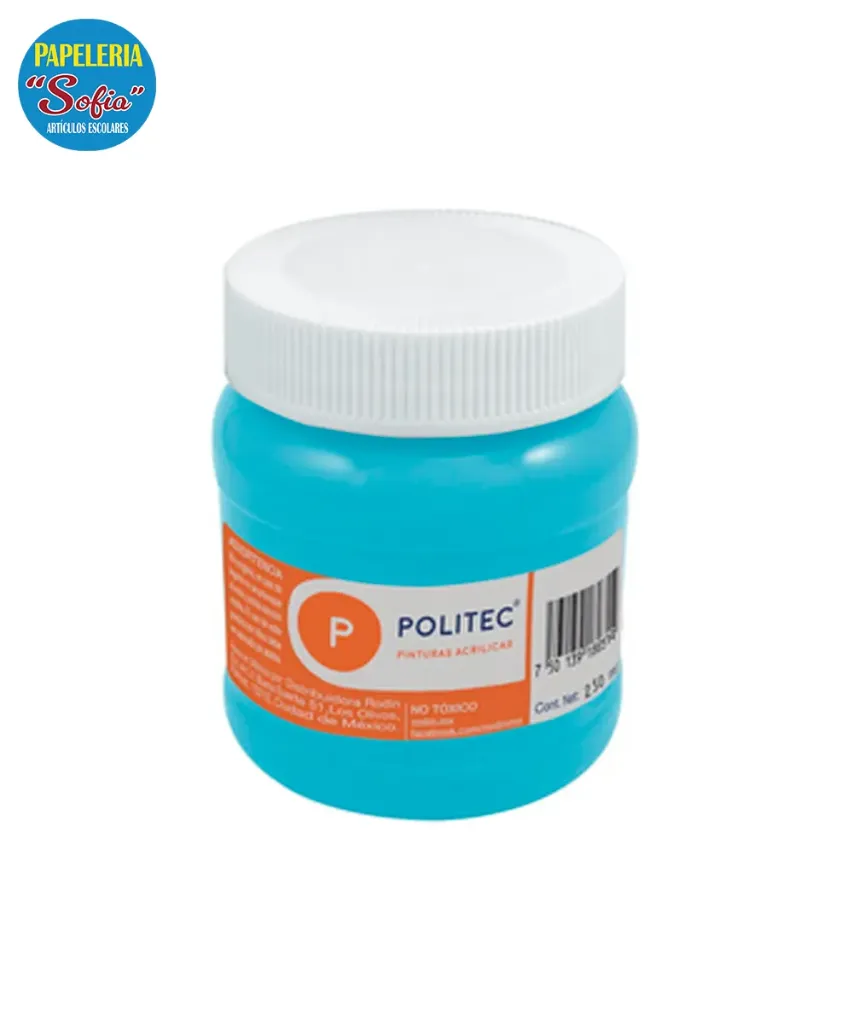 Politec 250ml Azul Pastel