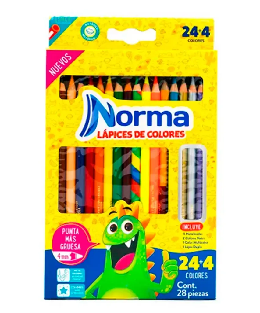 Colores Norma 24+4