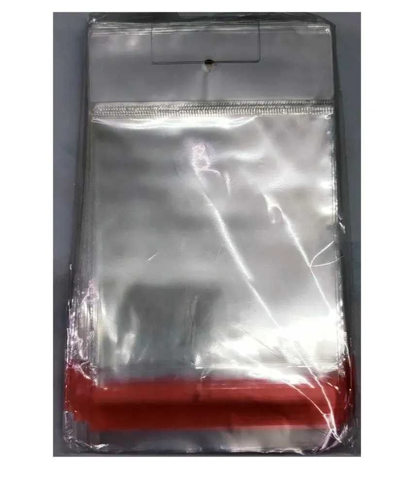 Bolsa Celofan Adeshivo 6.5x8.5 100pz