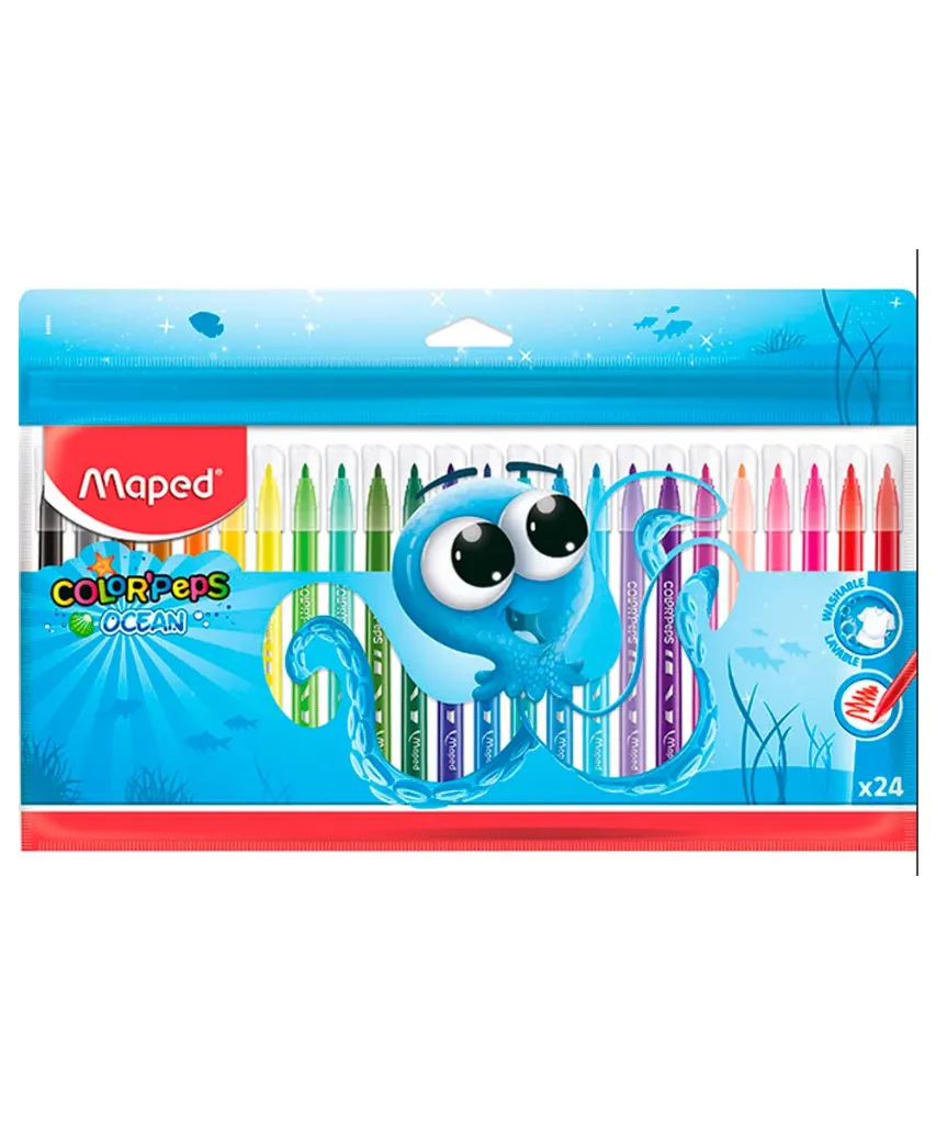 Plumones Maped 24pz