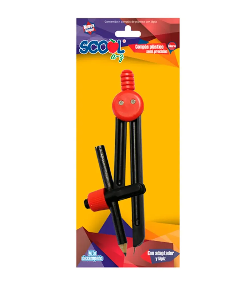 Compas Plastico Scool