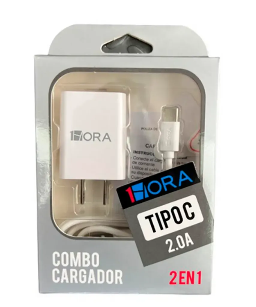 Cargador Tipo C 1hora