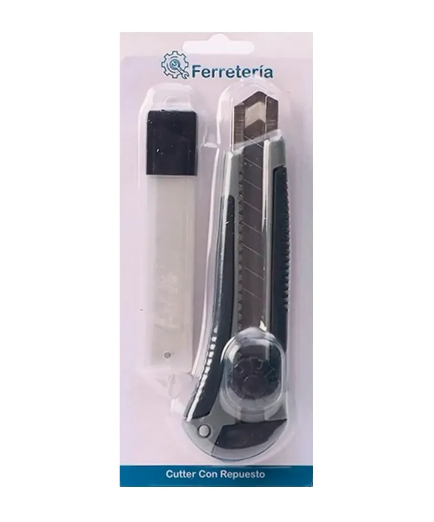Cutter con repuestos