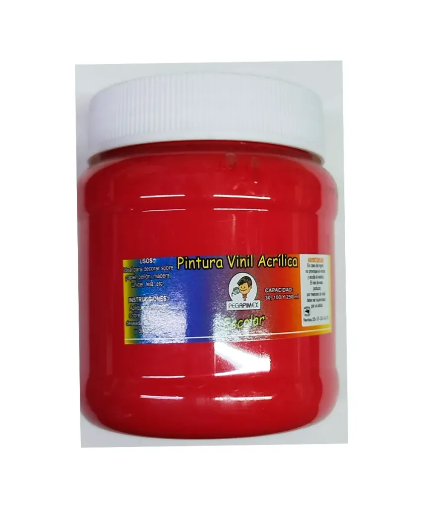 Acrilica 250ml ROJO