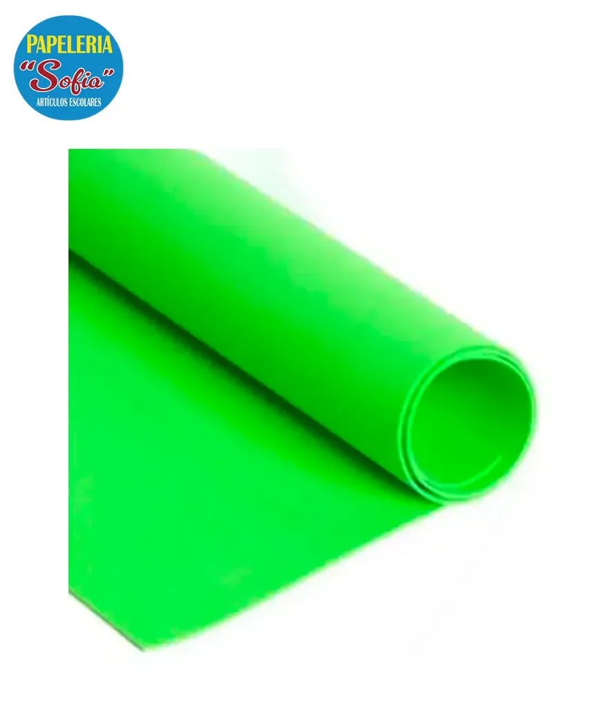 Foamy Pliego Verde Limon