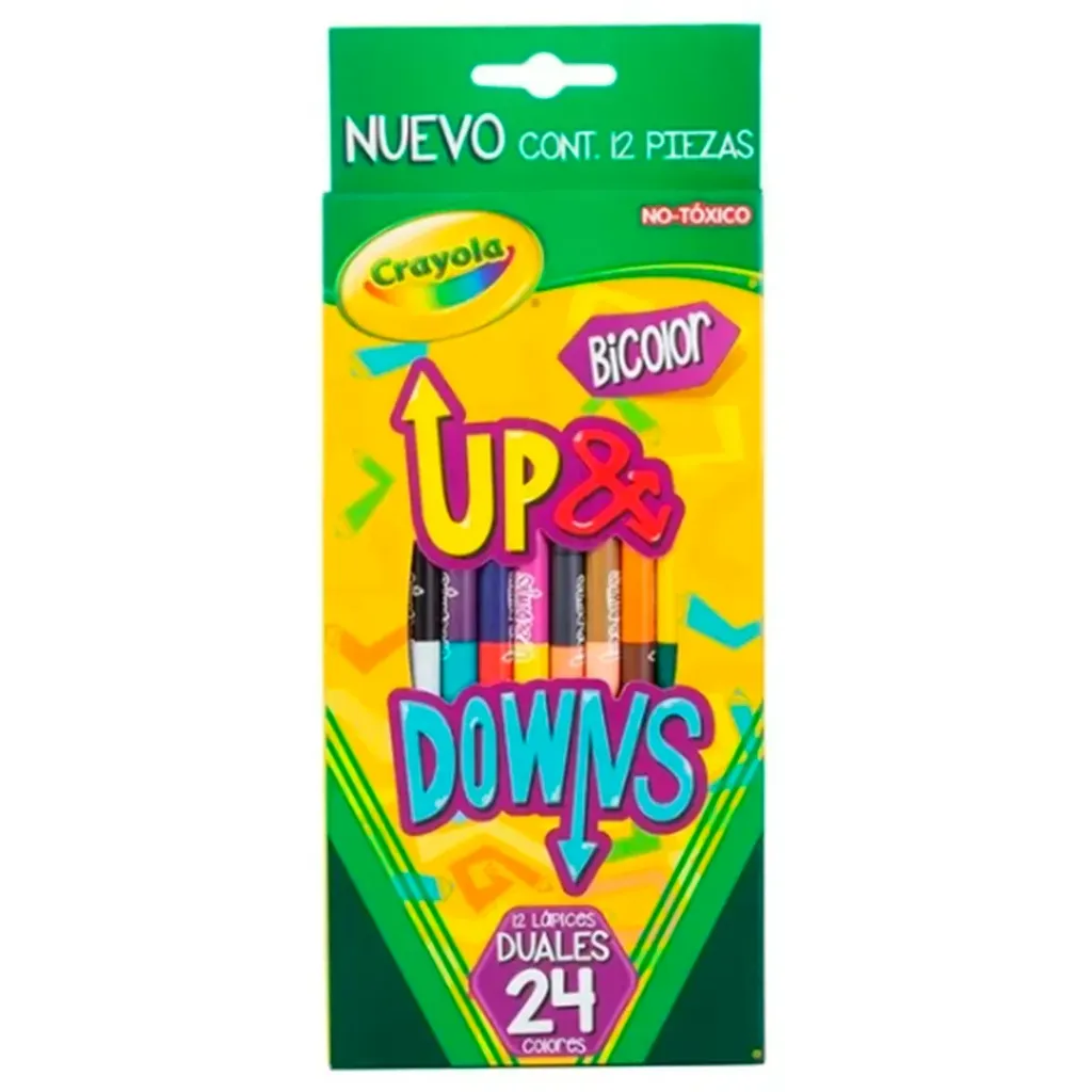 Colores Crayola Bicolor Up & Downs
