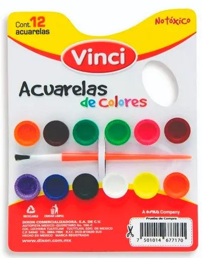 Acuarelas Vinci