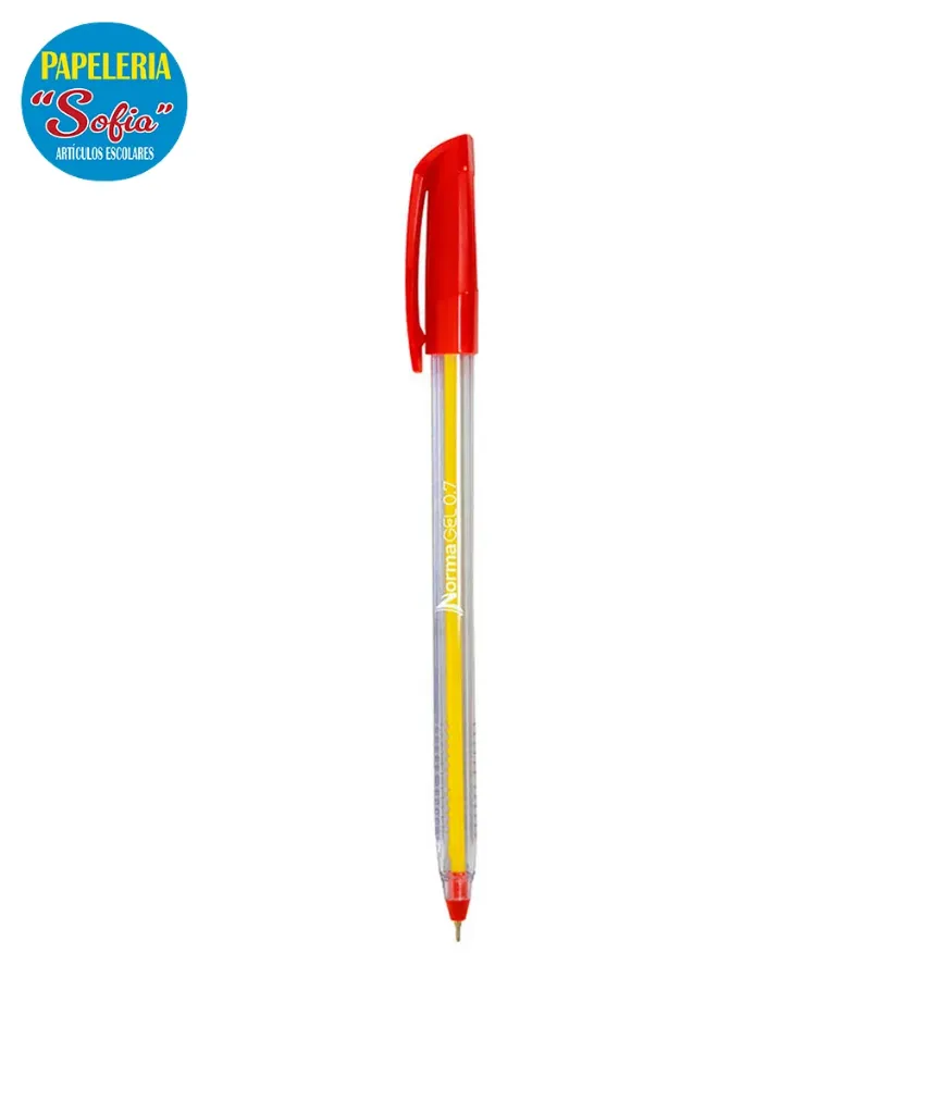 Pluma Gel Rojo