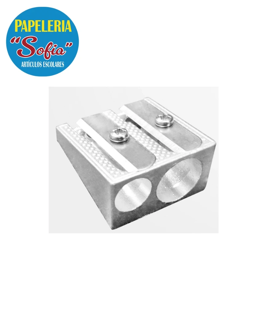 Sacapuntas Doble Metal